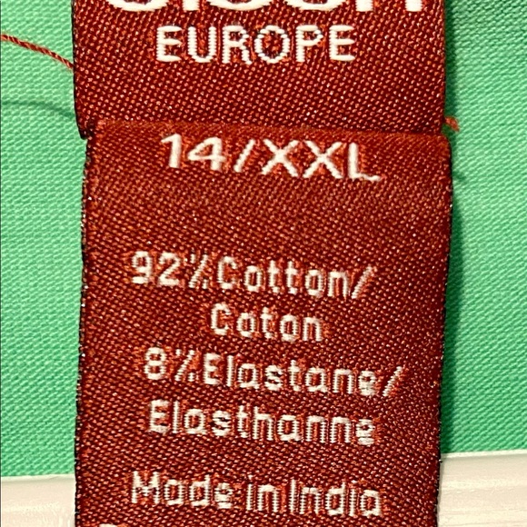 Olsen Green V-Neck Tee Size 14 XXL - Picture 3 of 8